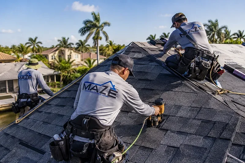 The Maze Roofing team in Florida