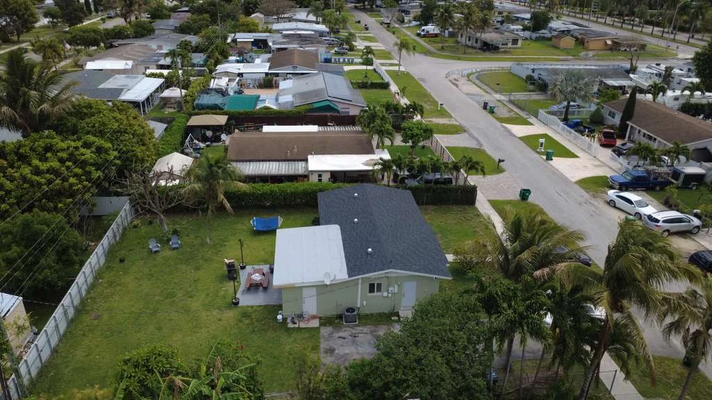 Black shingle roofing project