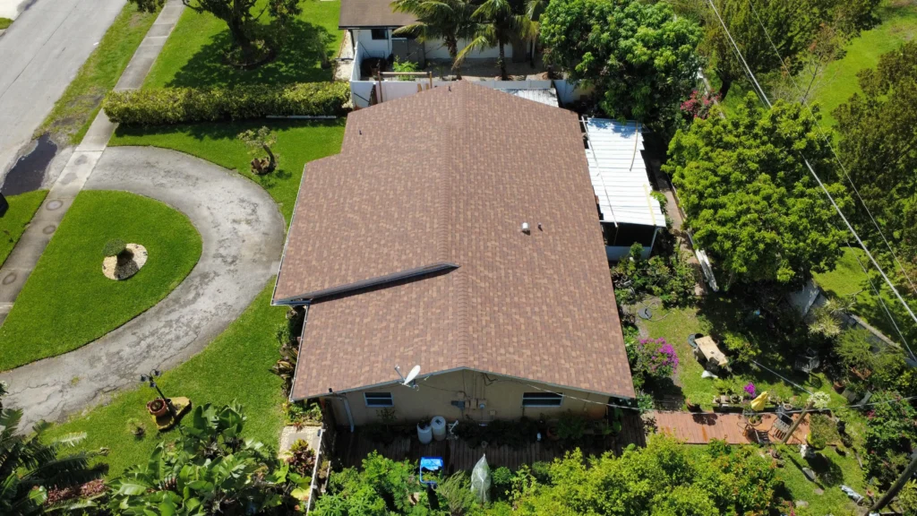 New residential shingle roofing project